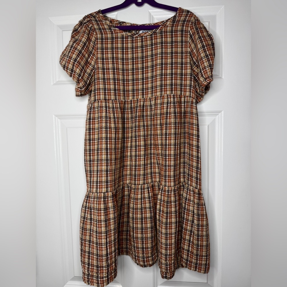 NWOT Old Navy Plaid Kids Dress